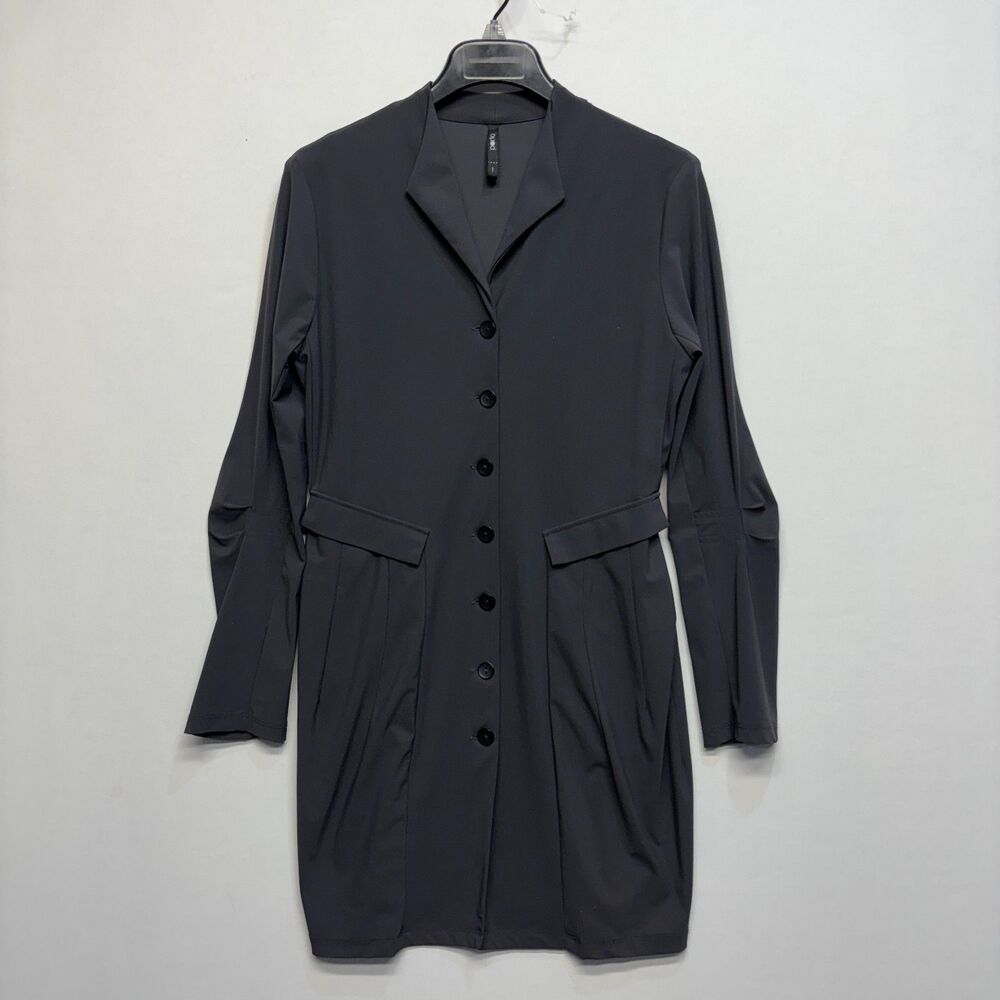 Porto San Francisco Women Jacket Blazer Size 1 Small Gray C118 -24